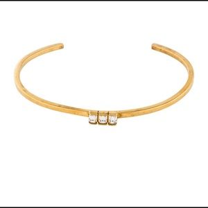 Jennifer Zeuner vermeil sapphire cuff